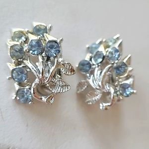 Vintage clip on earrings